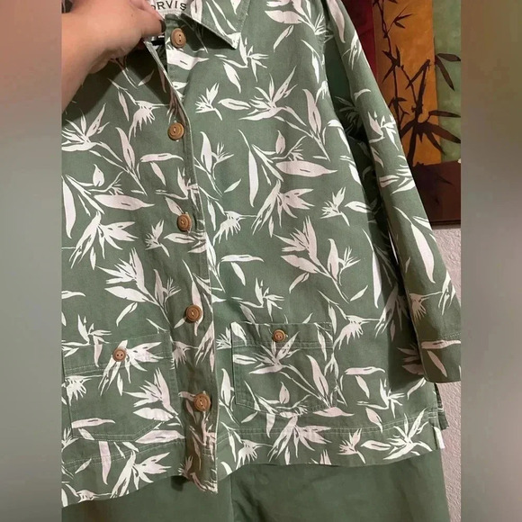 Orvis white green pants suits size 16 - Picture 7 of 11